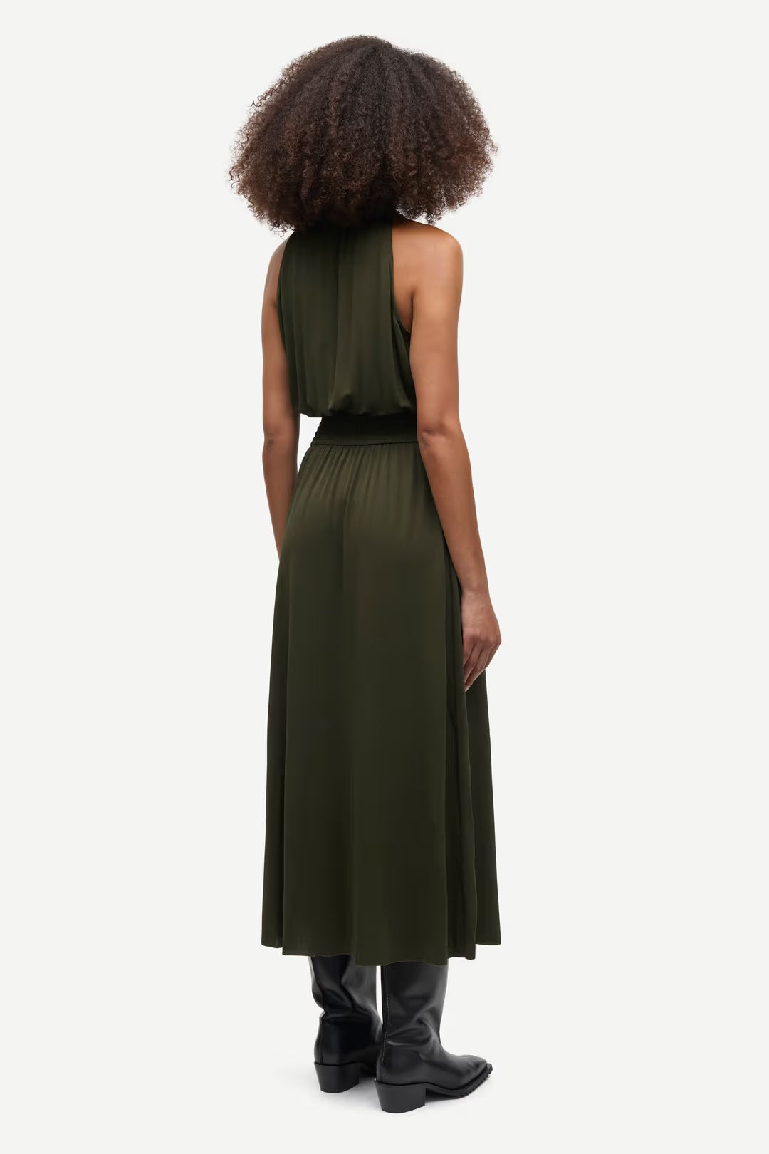 Saumi Dress in Forest Night