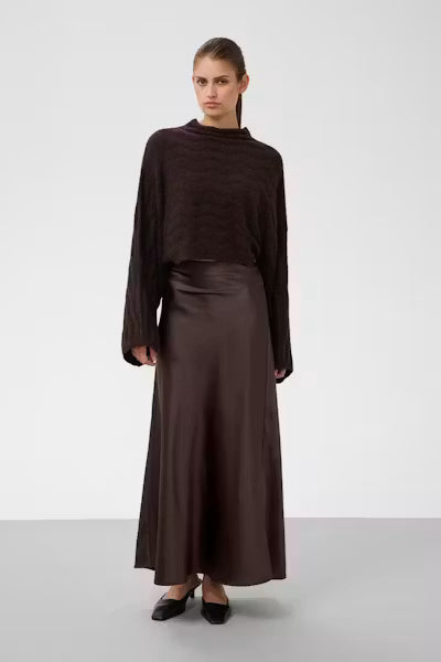 Anna Skirt in Ganache/Brown
