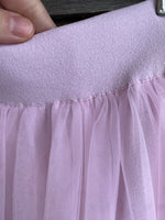 SALE AUTUMN CASHMERE Gathered Skirt w/ Tulle in Powder Pink