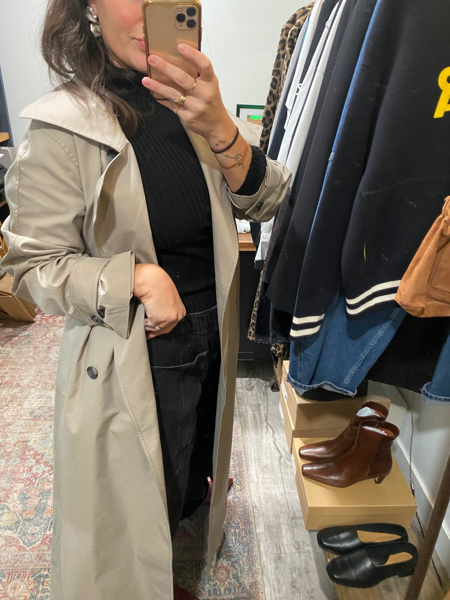 Sahayes Coat in 'Aluminum'