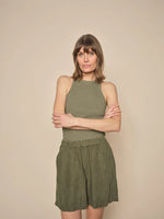 MOS MOSH Mendez Tank Top in Dusty Olive