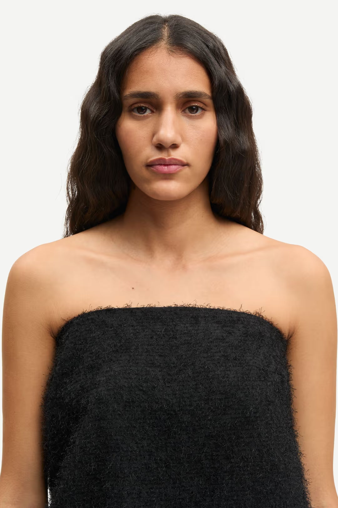 Saclover Bandeau Top in Black