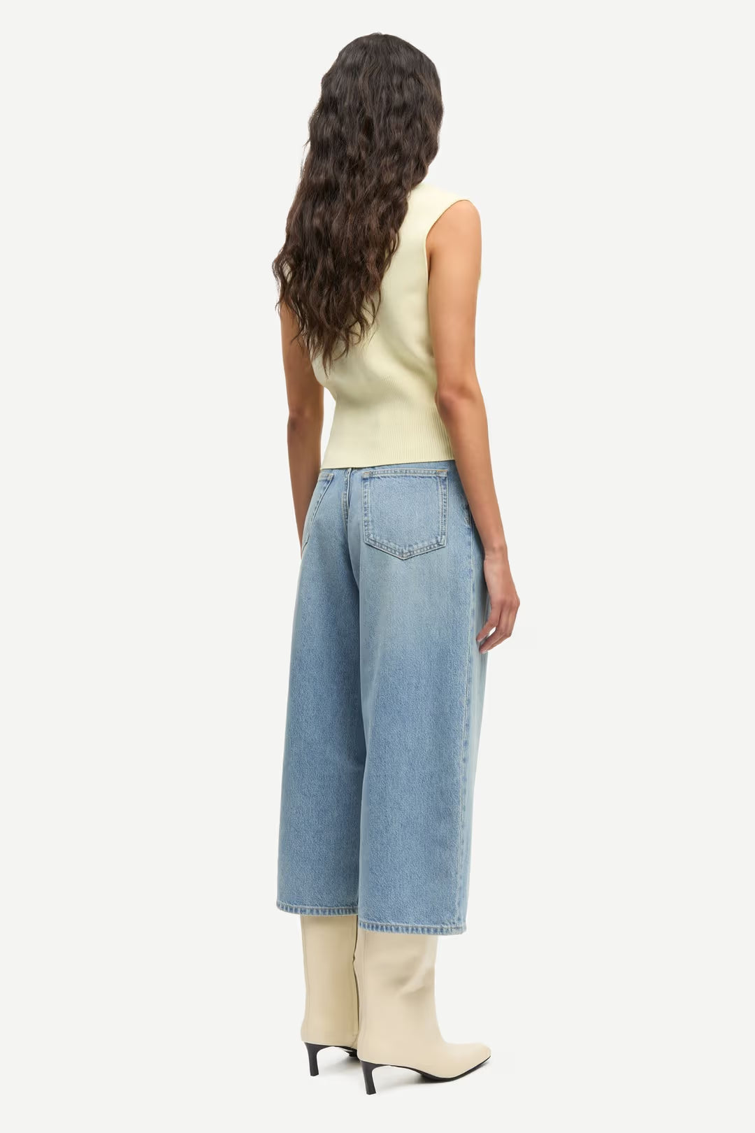Saanne Top in Ethereal Green