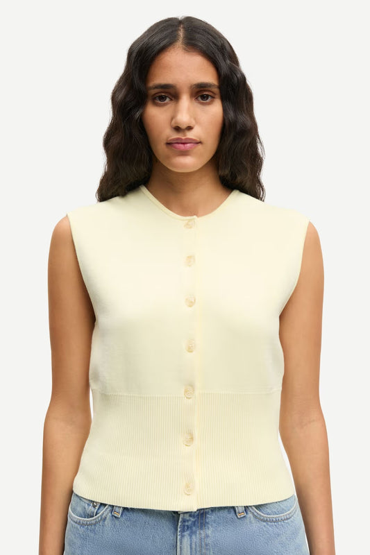 Saanne Top in Ethereal Green