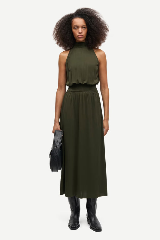 Saumi Dress in Forest Night