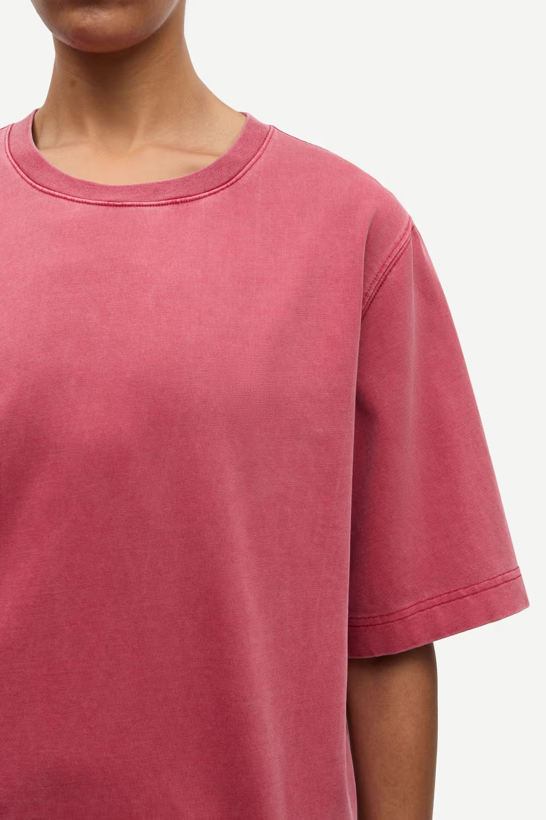 Saabby T-Shirt in Tomato Red Pigment