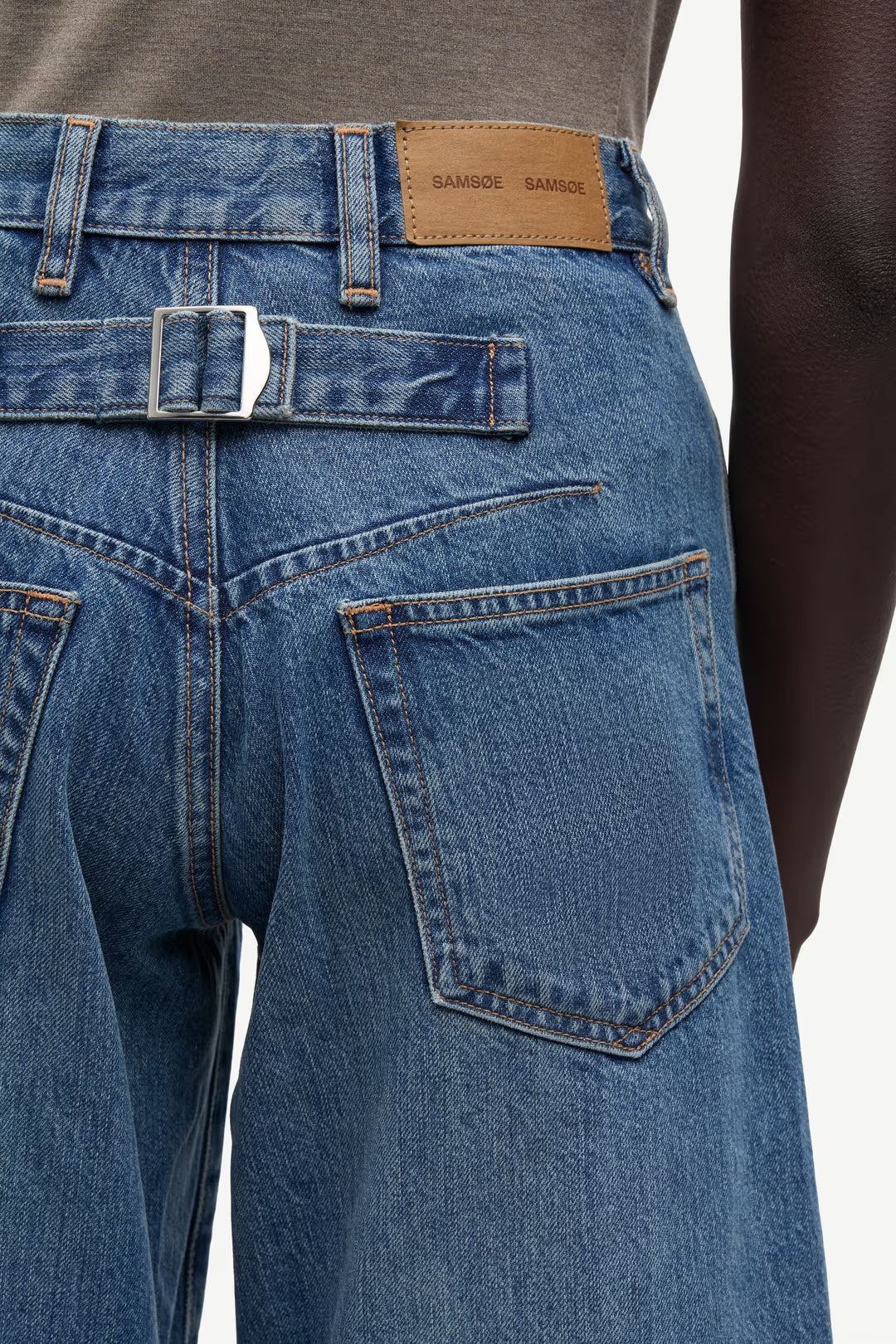 Saharpo Jeans in Sephia Blue