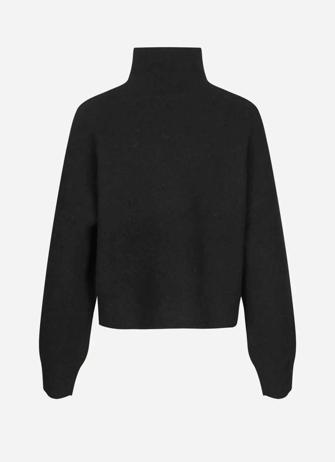 SAMSOE Nola Turtleneck Sweater in Black