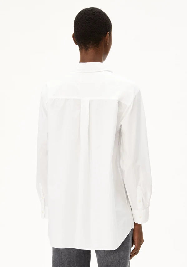 Maalgaa Organic Cotton Blouse in White