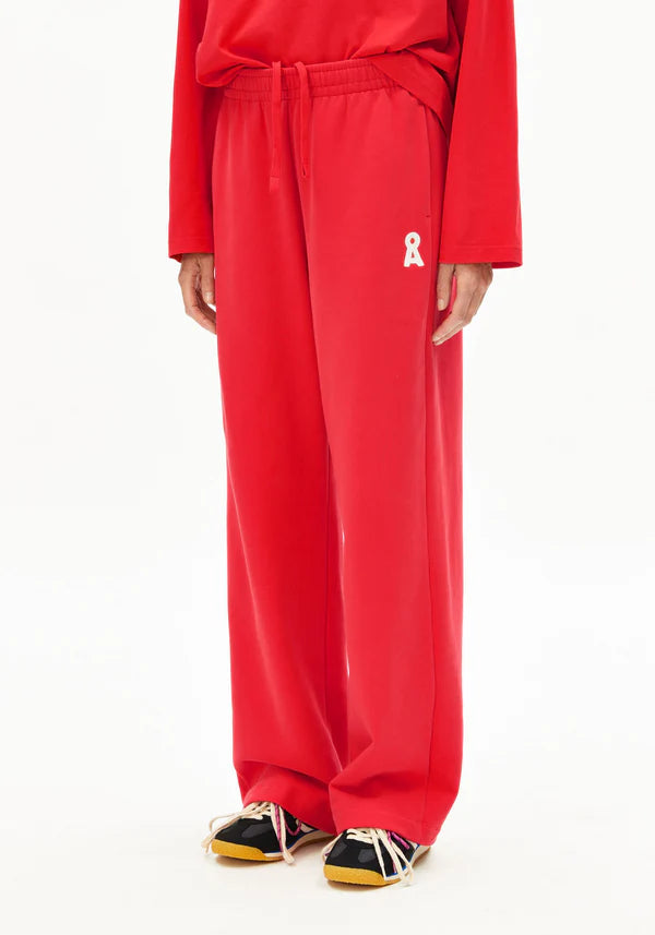 Iconic 'A' Ivaara Sweatpant in Mars Red