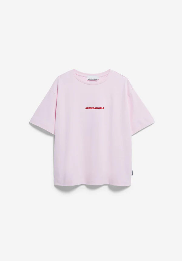 Giannaa Chaange Tee in Pink Mist
