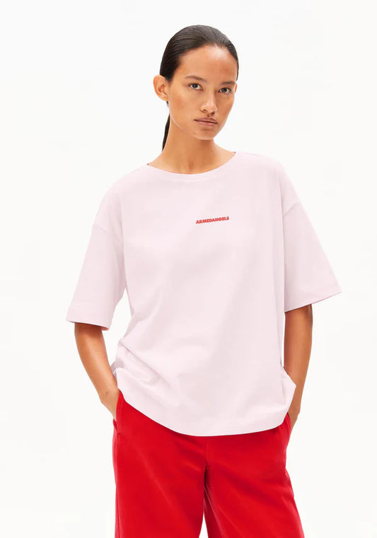 Giannaa Chaange Tee in Pink Mist