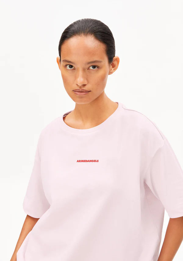 Giannaa Chaange Tee in Pink Mist