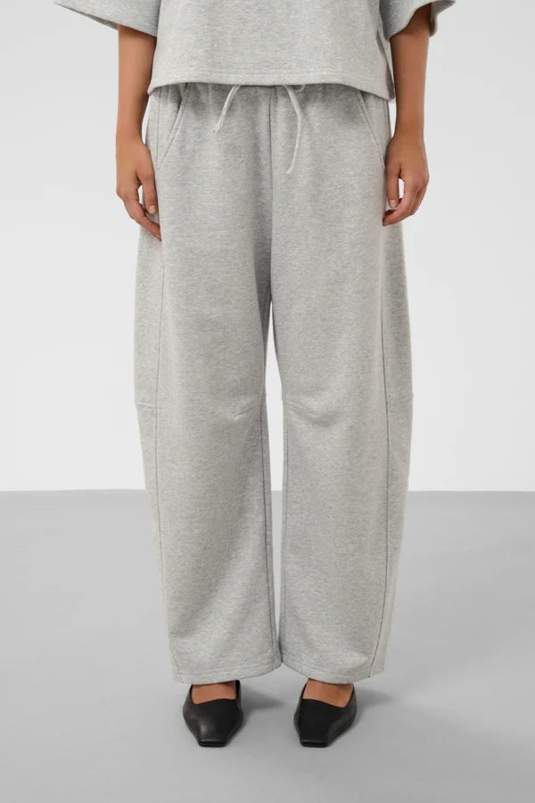 Nadie Pants in Grey Melange