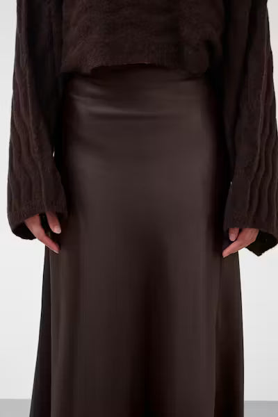 Anna Skirt in Ganache/Brown