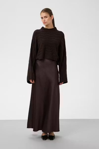 Idalia Pullover in Ganache Melange