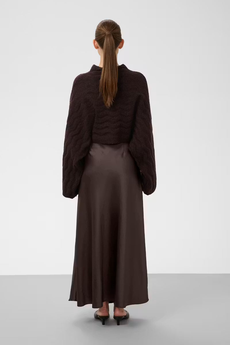 Anna Skirt in Ganache/Brown