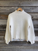 LINE Annabelle Pullover in White Lotus