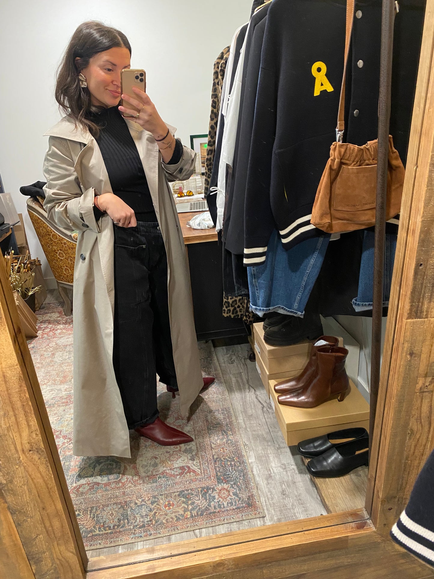 Sahayes Coat in 'Aluminum'