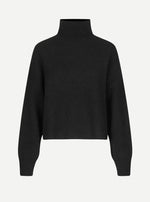 SAMSOE Nola Turtleneck Sweater in Black