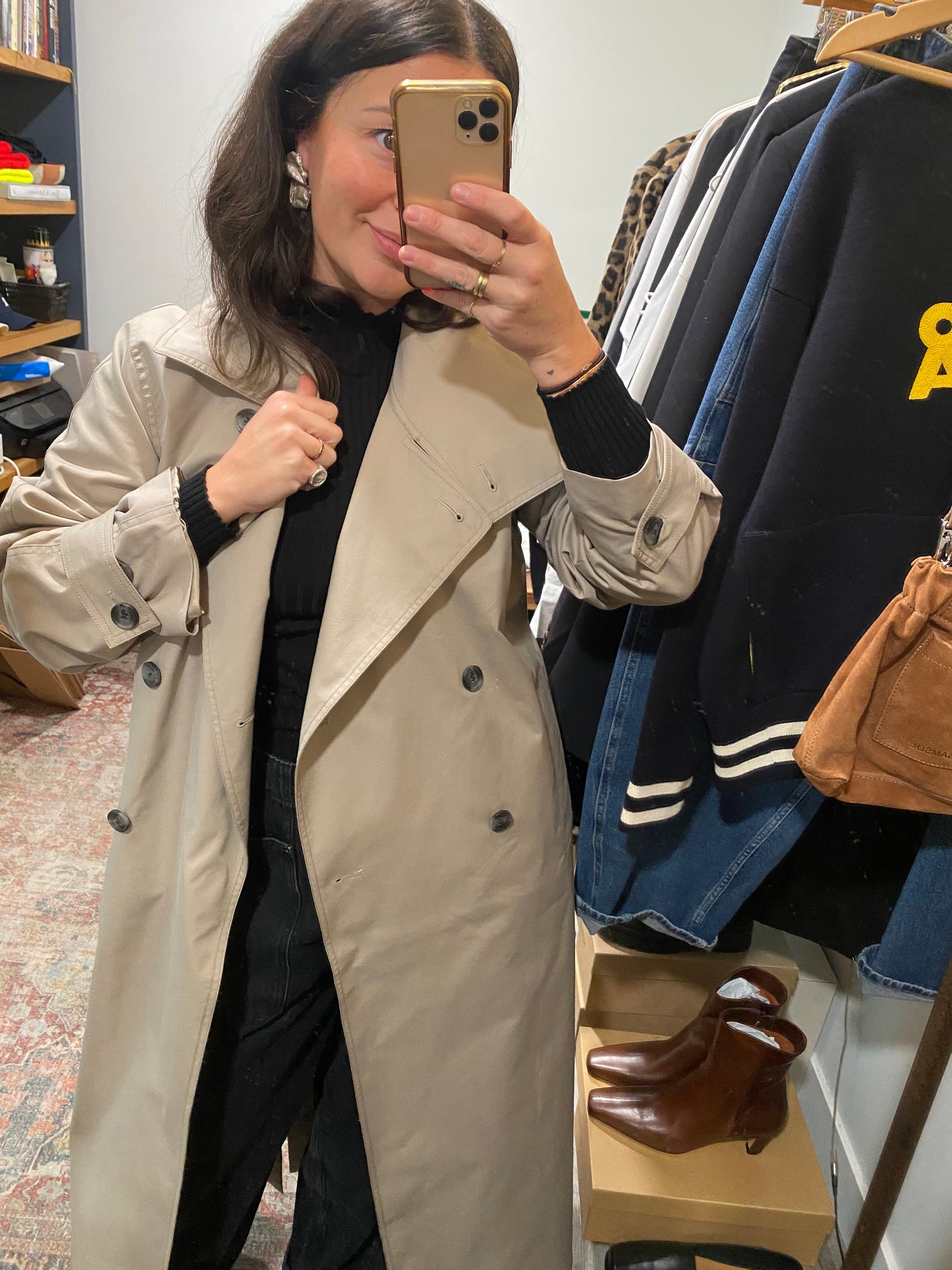 Sahayes Coat in 'Aluminum'