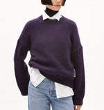 ARMED ANGELS Sadnaa Cotton/Wool Knit in 'Blue Ash'