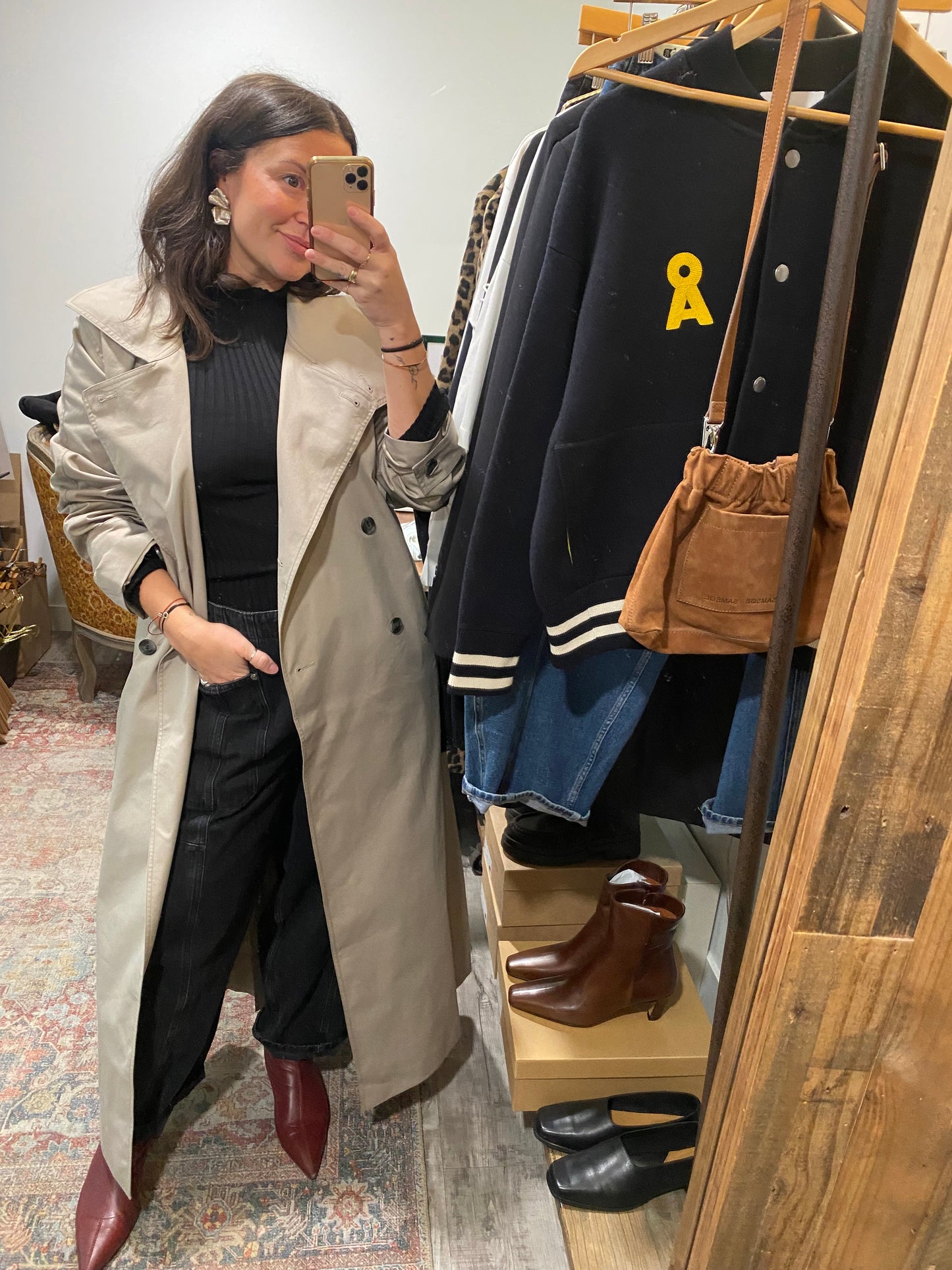 Sahayes Coat in 'Aluminum'