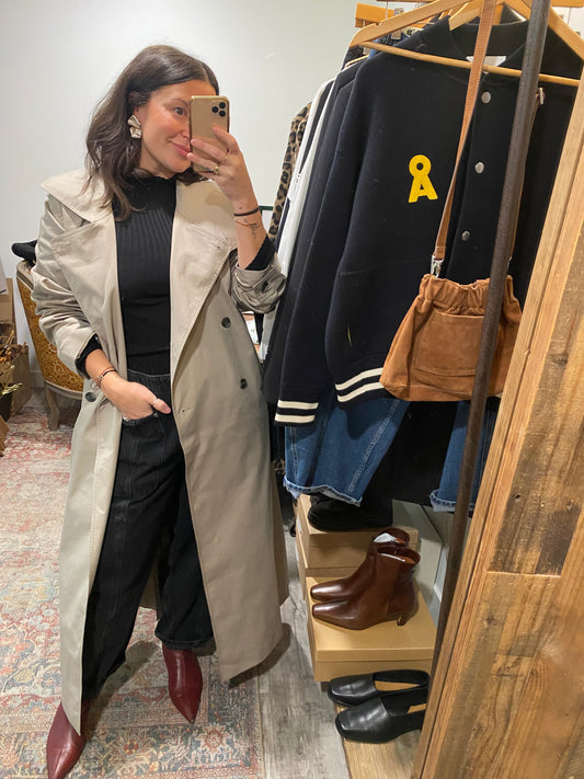 Sahayes Coat in 'Aluminum'