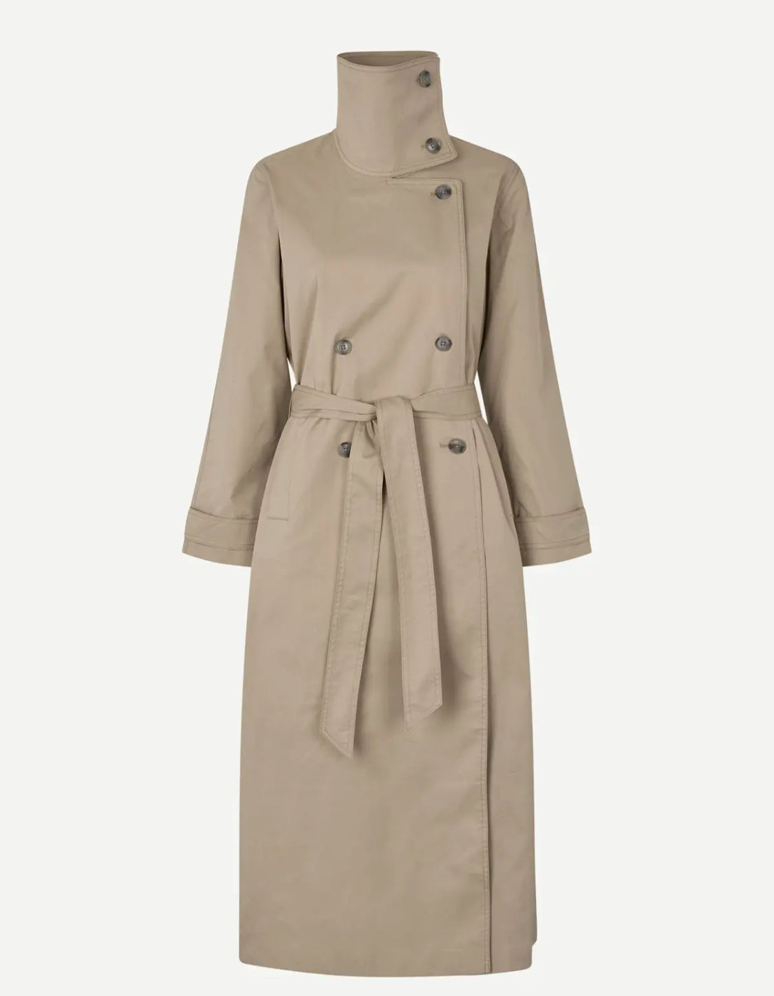 Sahayes Coat in 'Aluminum'