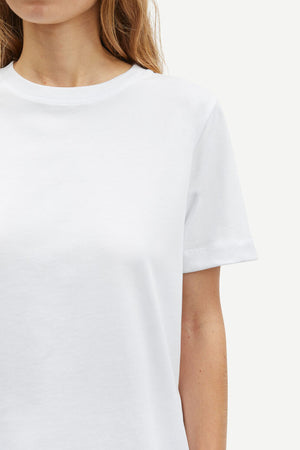 SAMSOE Camino Tee in White