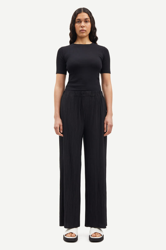 SALE SAMSOE Uma Trousers in Black