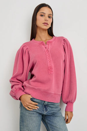 RAILS Mariana Sweatshirt in Hibiscus