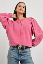 RAILS Mariana Sweatshirt in Hibiscus