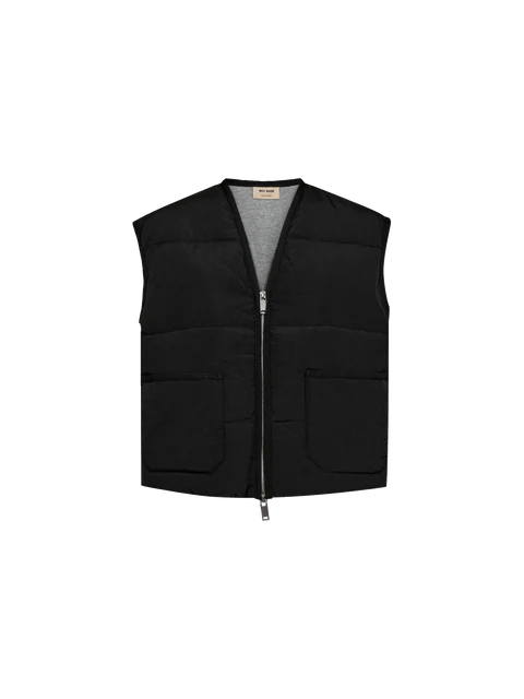 Manja Down Vest in Black