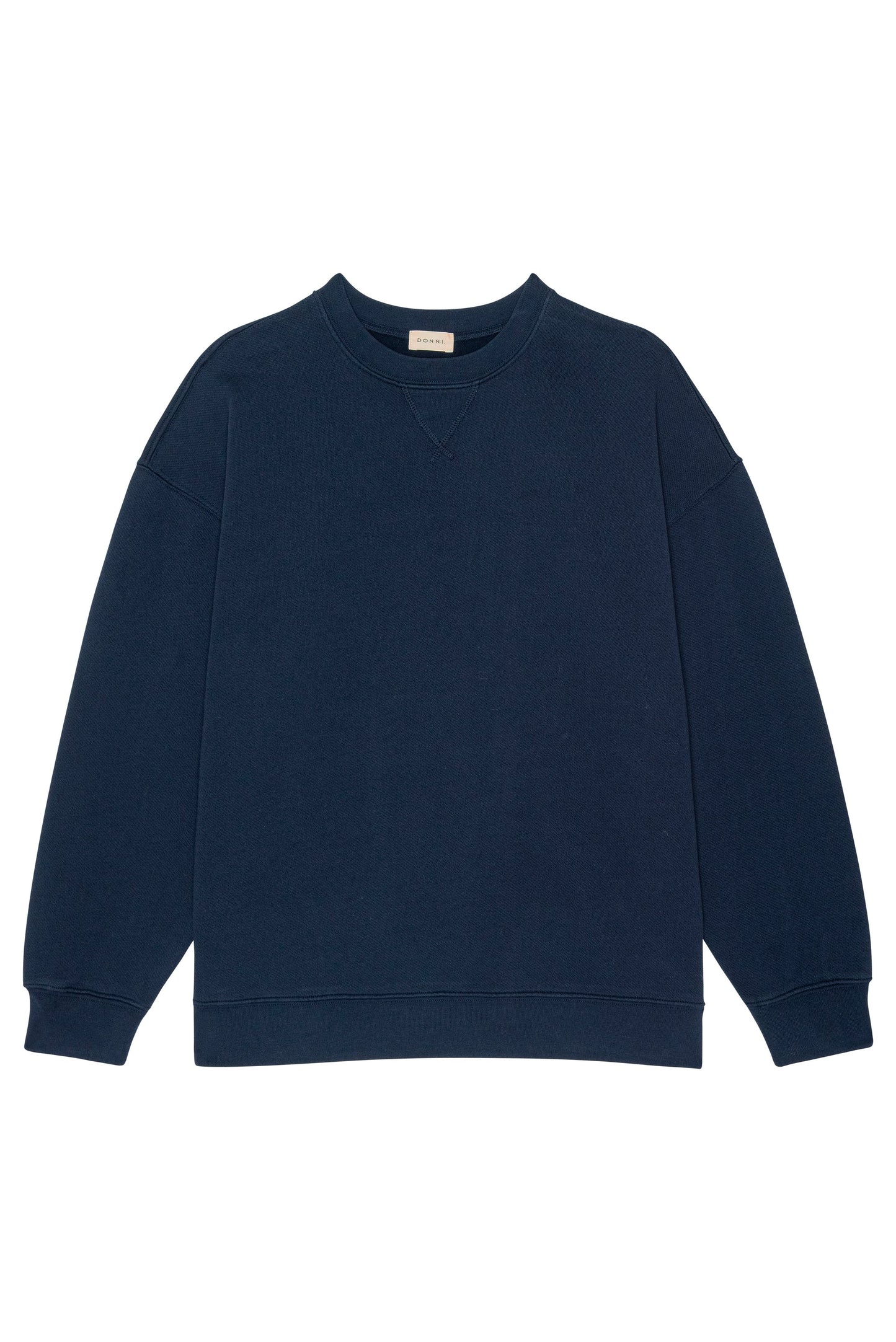 The Eco Fleece Oversized Sweatshirt in Navy
