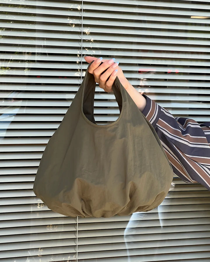 BRONZE AGE Bao Bag in Moss Nylon