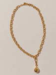 PAMELA CARD The Molten Baroque Necklace || Gold