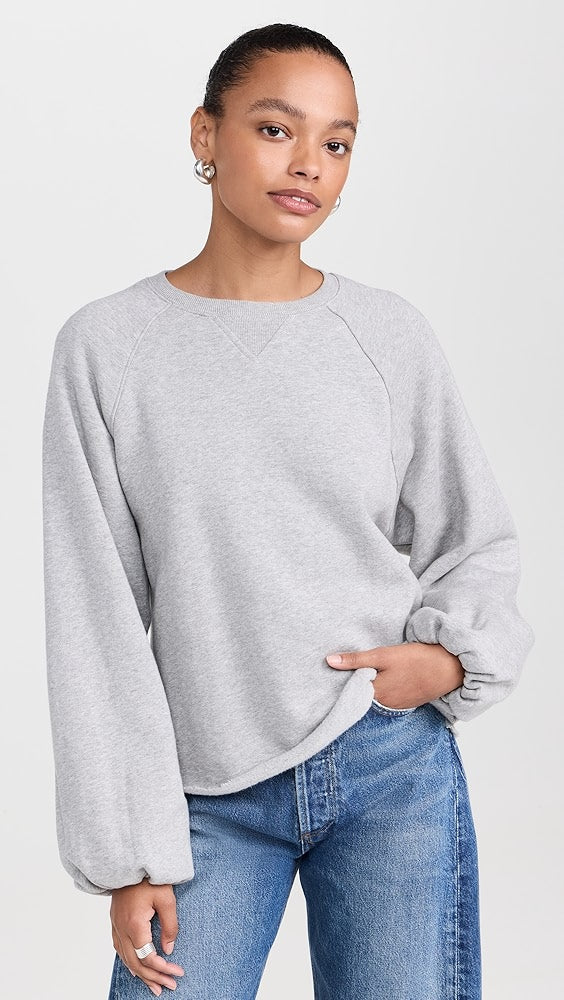 RAILS Meadow Sweatshirt in Heather Grey