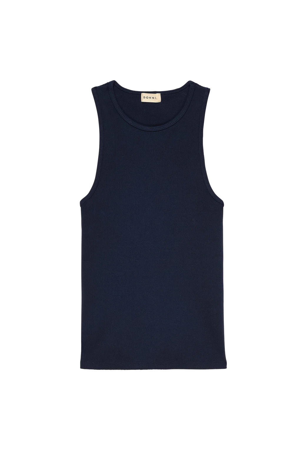DONNI The Rib Tank in Navy
