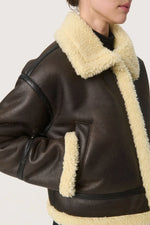 SALE SOAKED IN LUXURY Elora Jacket in Espresso