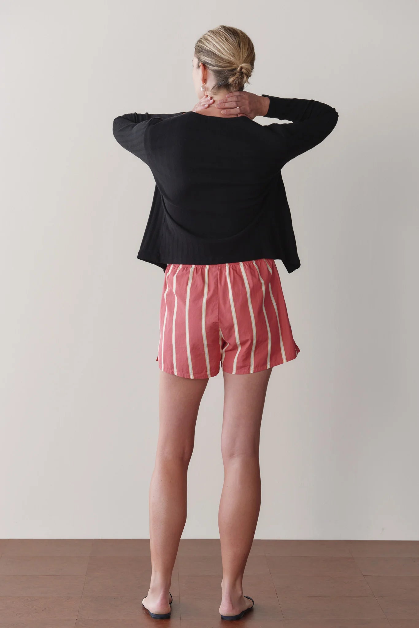 The Pop Boxer in Raspberry Stripe