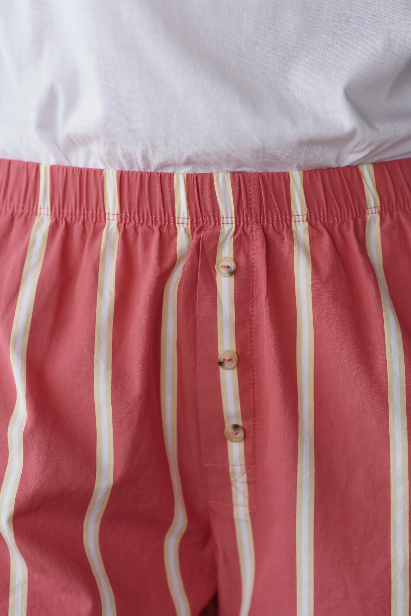 The Pop Boxer in Raspberry Stripe